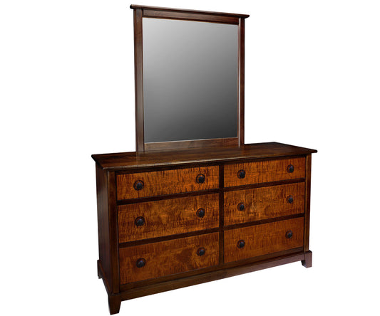 CHESAPEAKA 6-DRAWER DRESSER & MIRROR