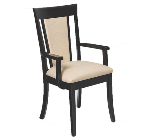 JAMESTOWN LOW BACK UPHOLSTERED ARM CHAIR