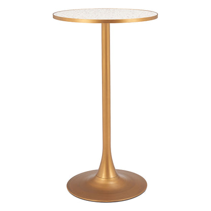 BITE BAR TABLE BEIGE & GOLD