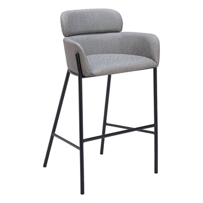 BREMOR BARSTOOL SLATE GRAY