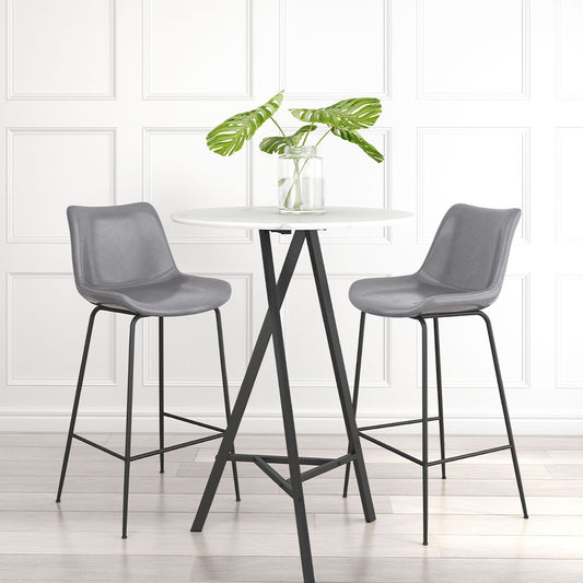 BYRON BARSTOOL GRAY