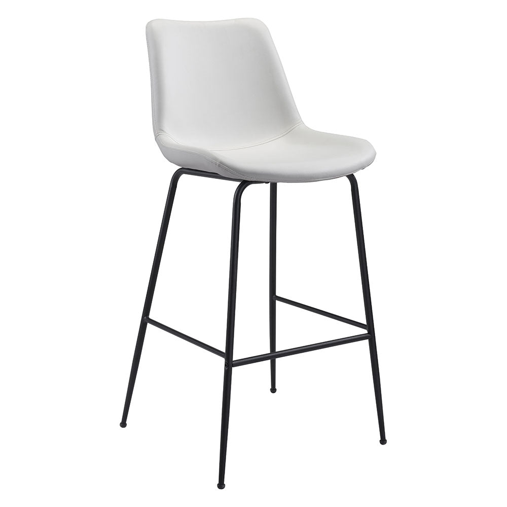 BYRON BARSTOOL WHITE