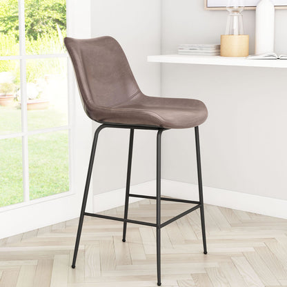 BYRON COUNTER STOOL BROWN