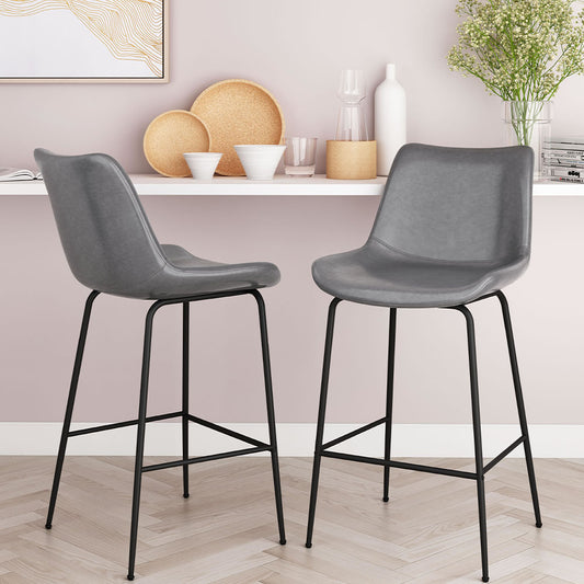 BYRON COUNTER STOOL GRAY