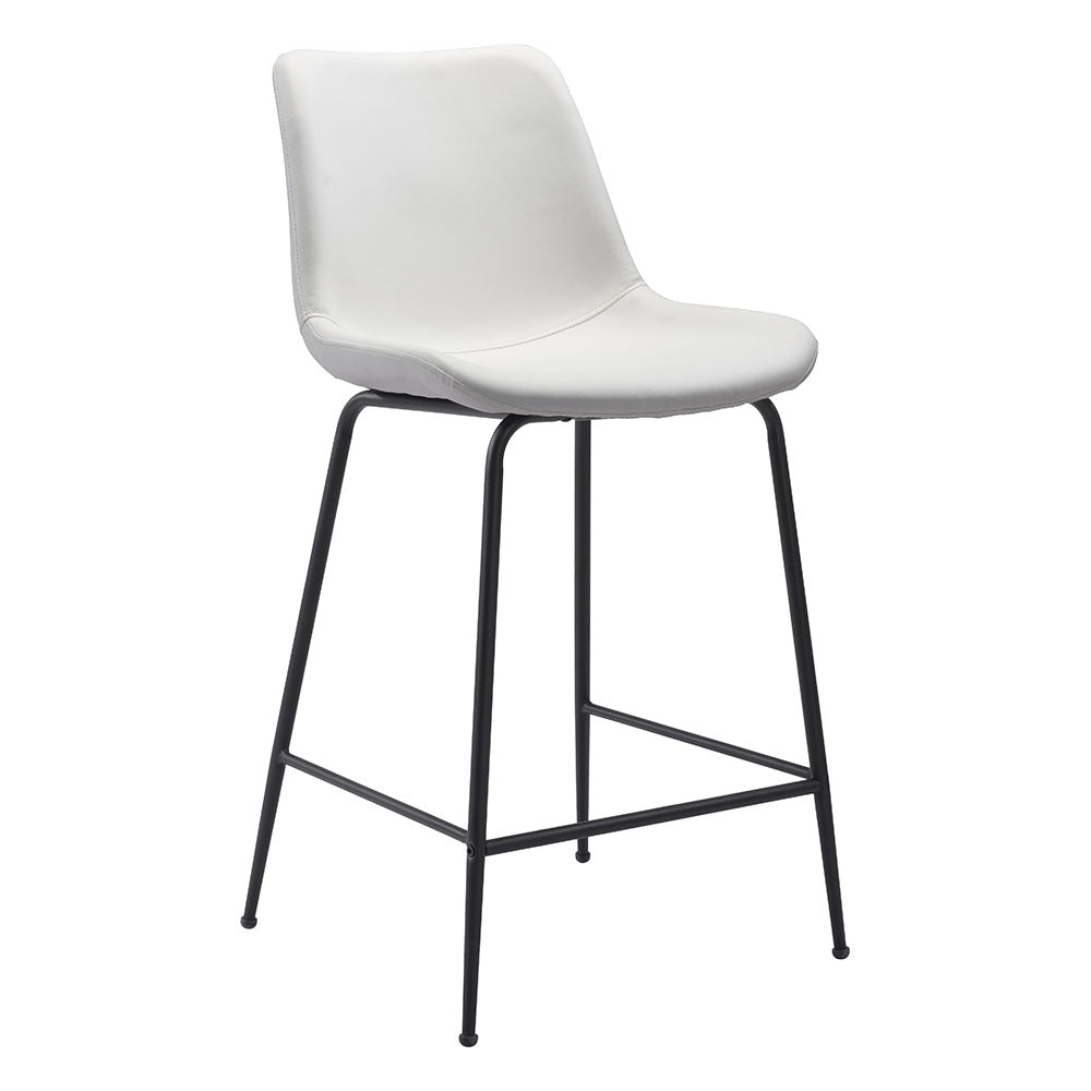 BYRON COUNTER STOOL WHITE