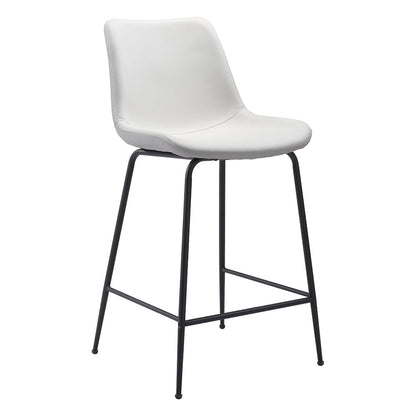 BYRON COUNTER STOOL WHITE