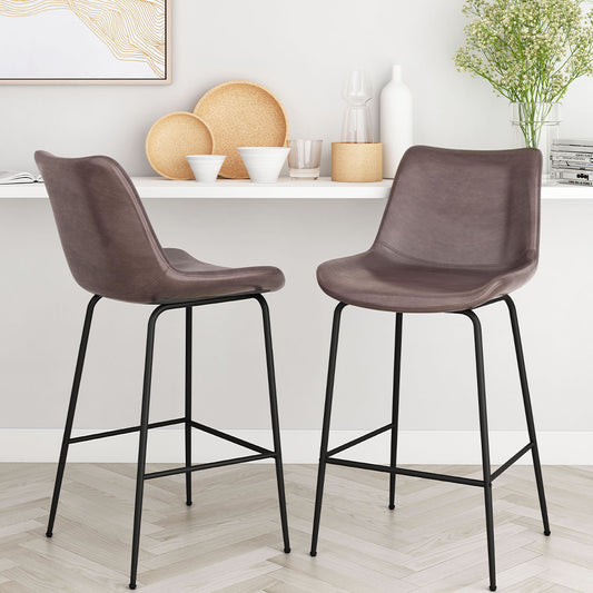 BYRON COUNTER STOOL BROWN