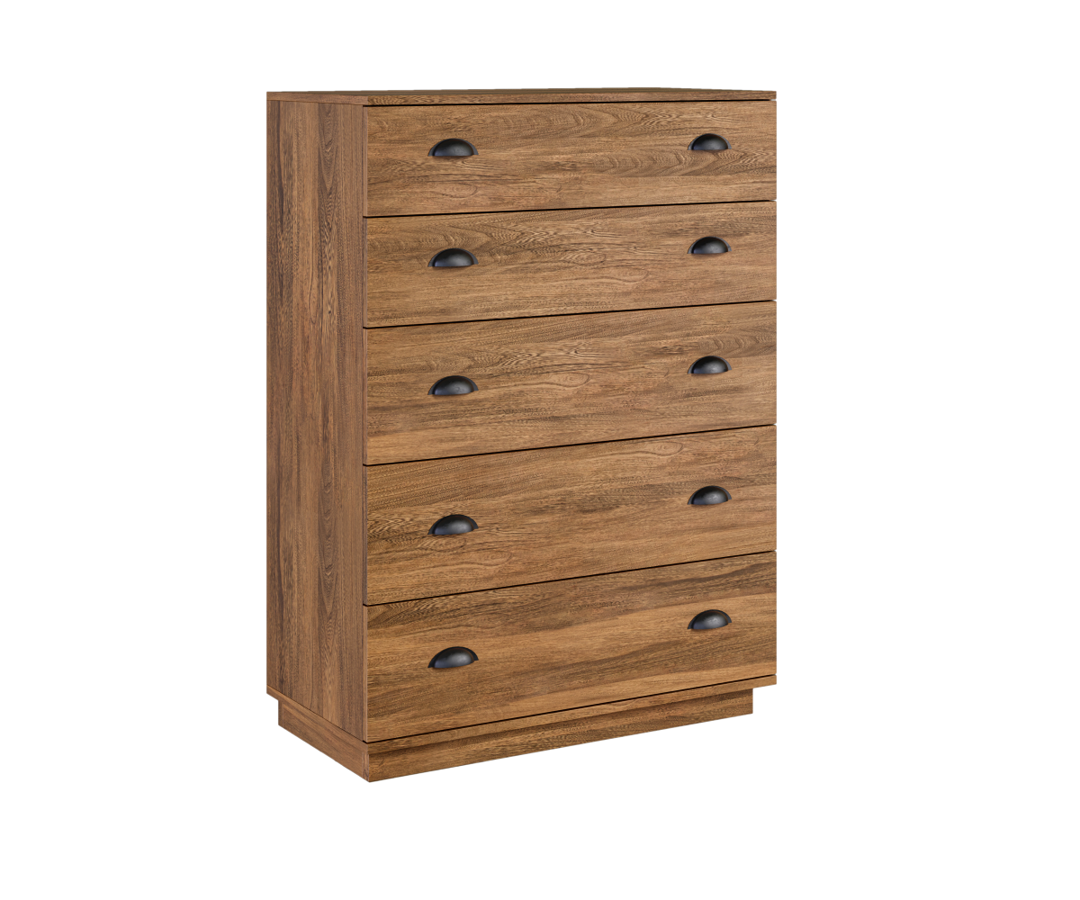 OAKLEY 5 DRAWER CHEST