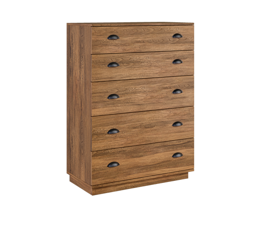 OAKLEY 5 DRAWER CHEST