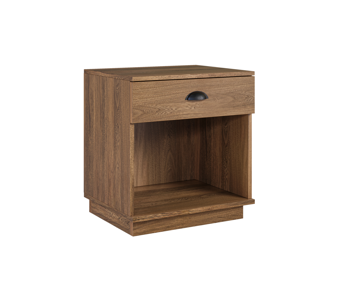 OAKLEY 1 DRAWER NIGHTSTAND