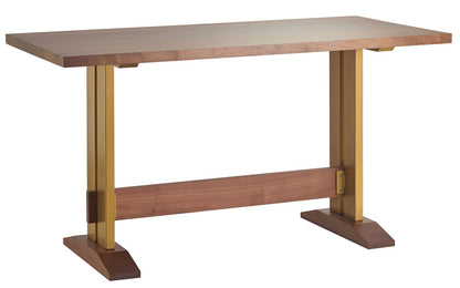 STRAIGHT EDGE COUNTER TABLE WITH BROOKLYN BASE