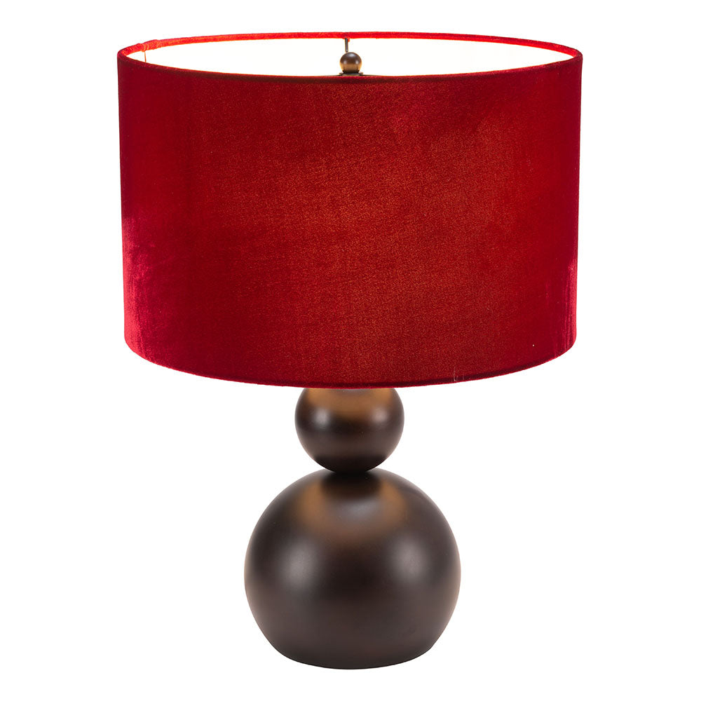 SHOBU TABLE LAMP RED