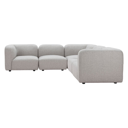 BIAK CORNER CHAIR GRAY