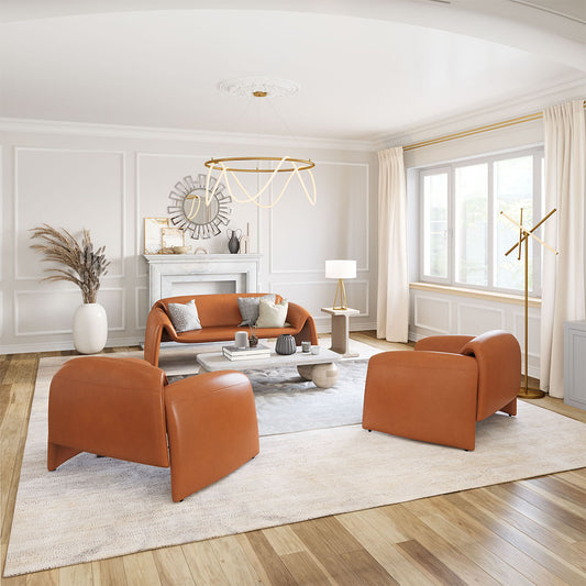 HORTEN SOFA BROWN