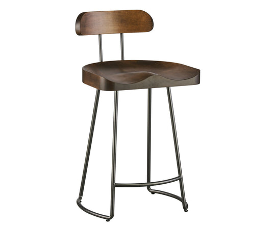 DECKER CHAIR WITH BACK