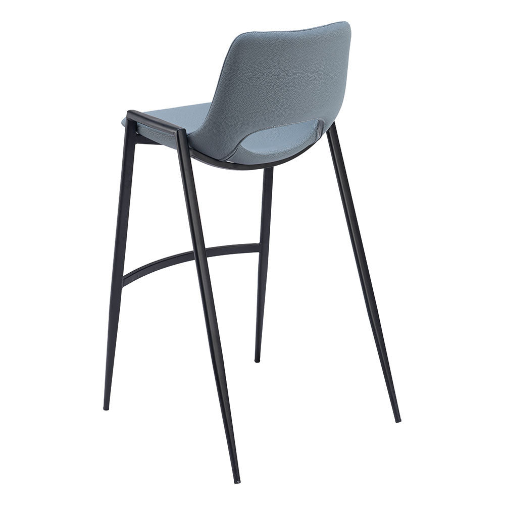 DESI BARSTOOL AZURE GRAY