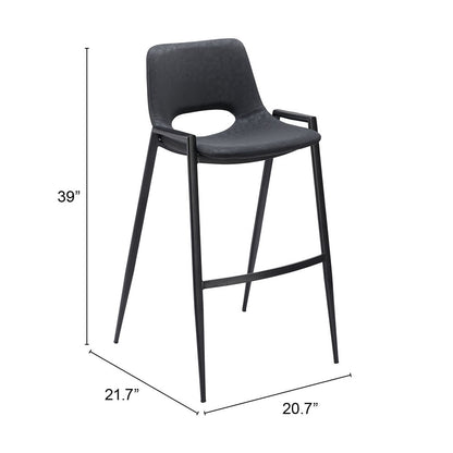 DESI BARSTOOL BLACK