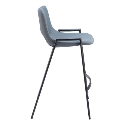 DESI COUNTER STOOL AZURE GRAY