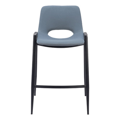 DESI COUNTER STOOL AZURE GRAY