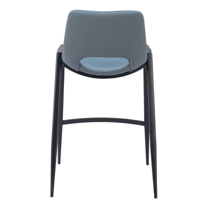 DESI COUNTER STOOL AZURE GRAY