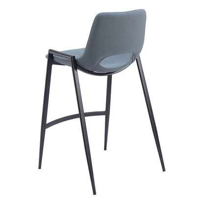 DESI COUNTER STOOL AZURE GRAY