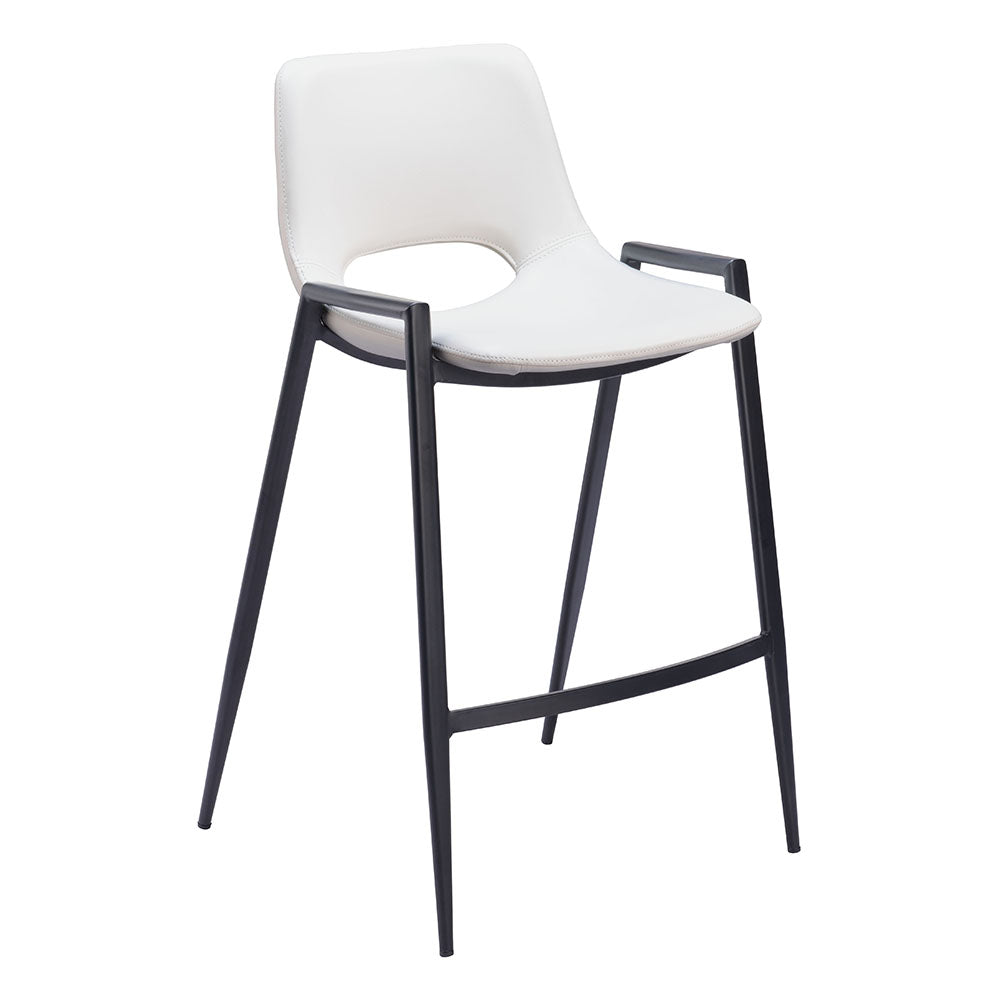 DESI COUNTER STOOL WHITE
