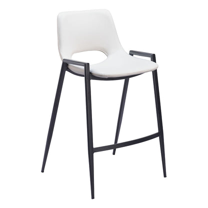 DESI COUNTER STOOL WHITE