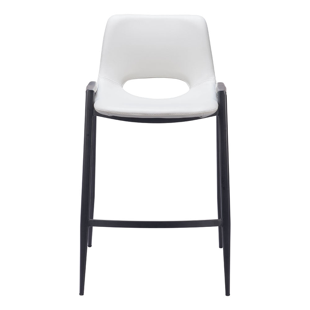 DESI COUNTER STOOL WHITE