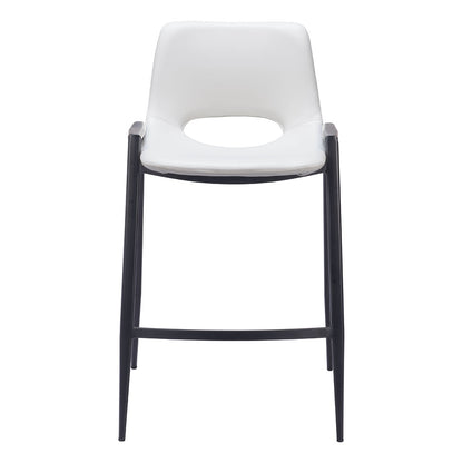 DESI COUNTER STOOL WHITE