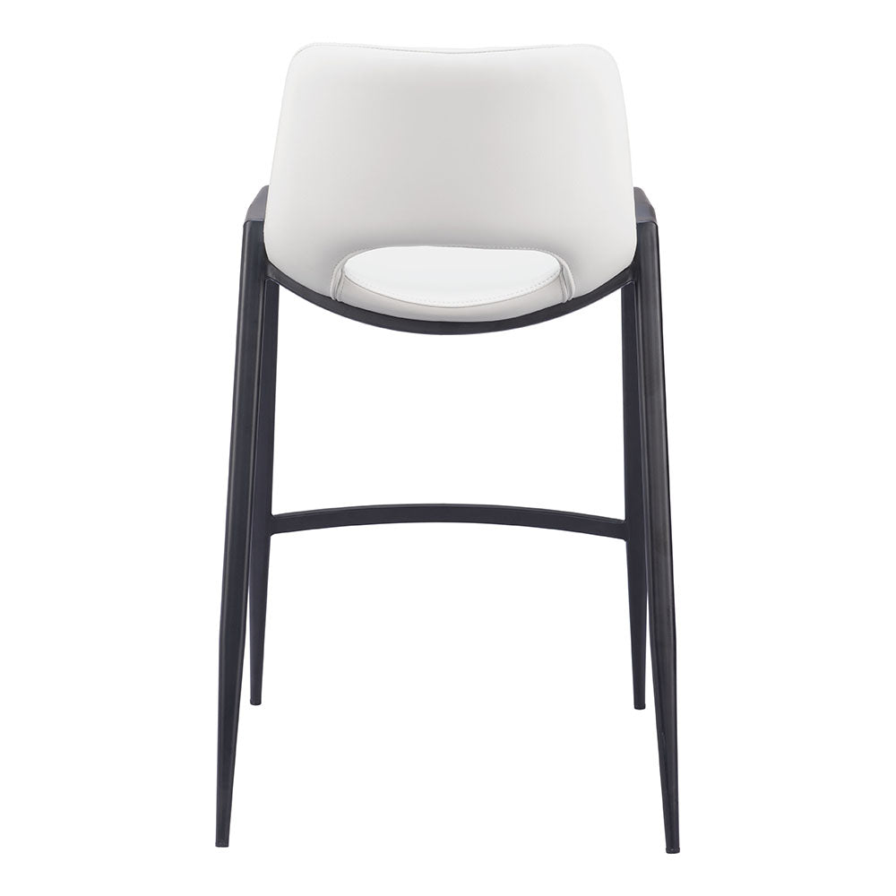 DESI COUNTER STOOL WHITE