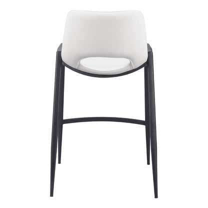 DESI COUNTER STOOL WHITE