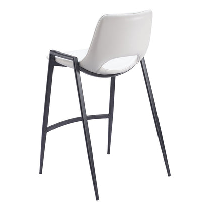 DESI COUNTER STOOL WHITE