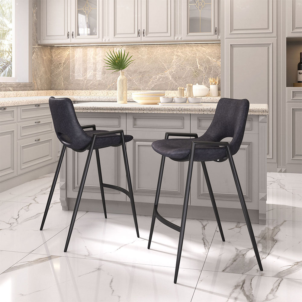 DESI COUNTER STOOL BLACK
