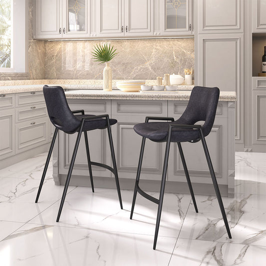 DESI COUNTER STOOL BLACK