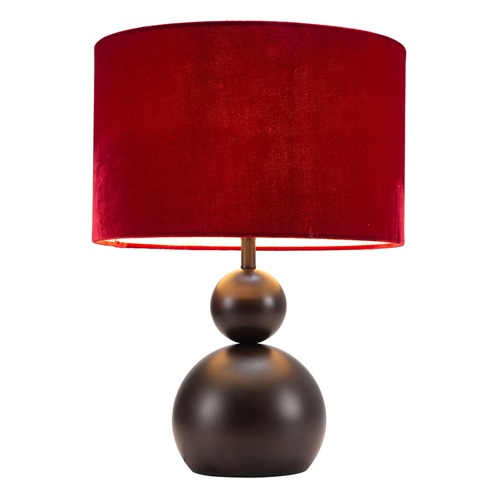 SHOBU TABLE LAMP RED