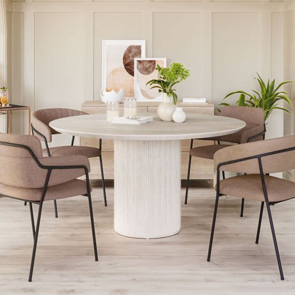 MARCEL DINING CHAIR BROWN