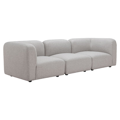 BIAK CORNER CHAIR GRAY