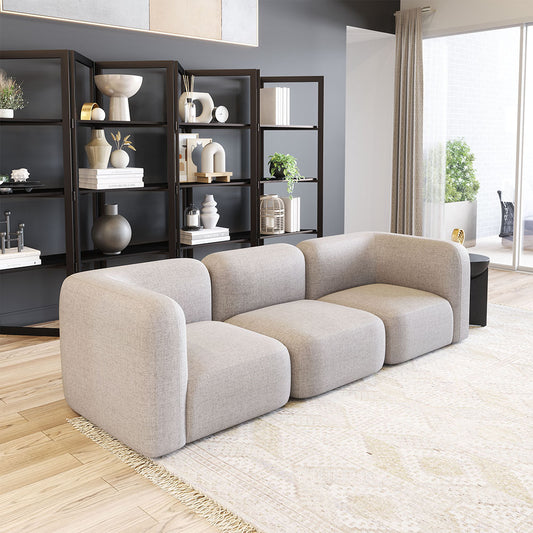 BIAK CORNER CHAIR GRAY