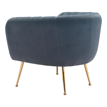 DECO ACCENT CHAIR GRAY