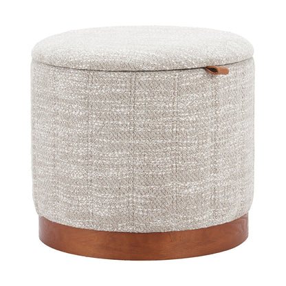FIJE STORAGE OTTOMAN GRAY
