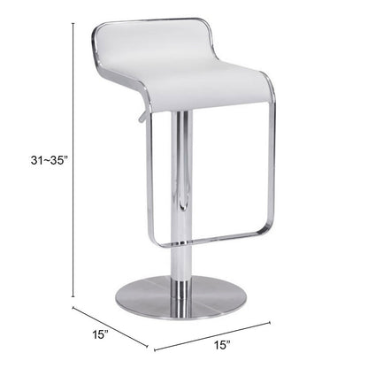 EQUINO BARSTOOL WHITE