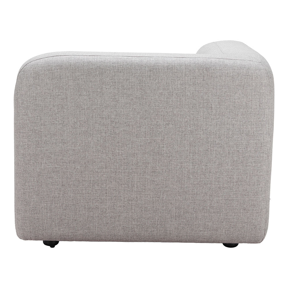 BIAK CORNER CHAIR GRAY