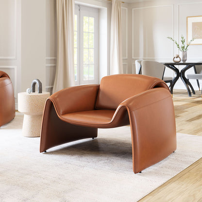 HORTEN ACCENT CHAIR BROWN