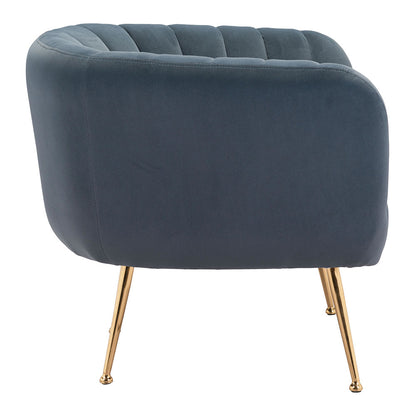DECO ACCENT CHAIR GRAY