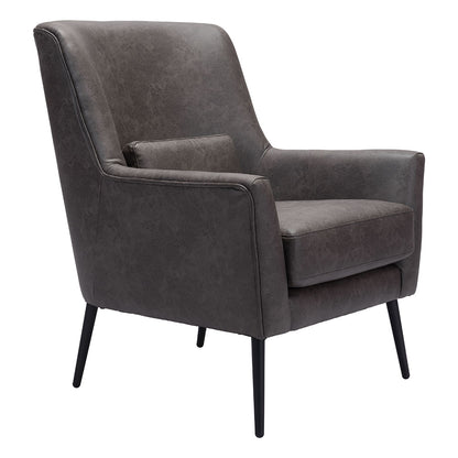 ONTARIO ACCENT CHAIR VINTAGE BLACK