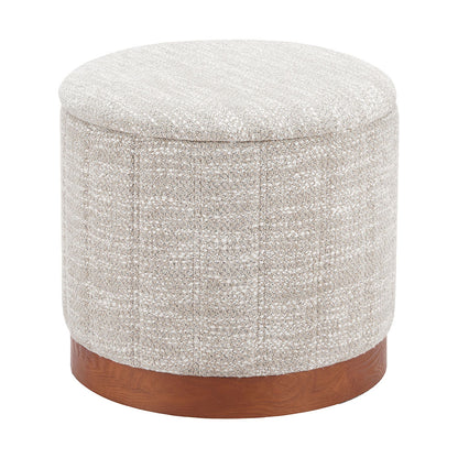 FIJE STORAGE OTTOMAN GRAY