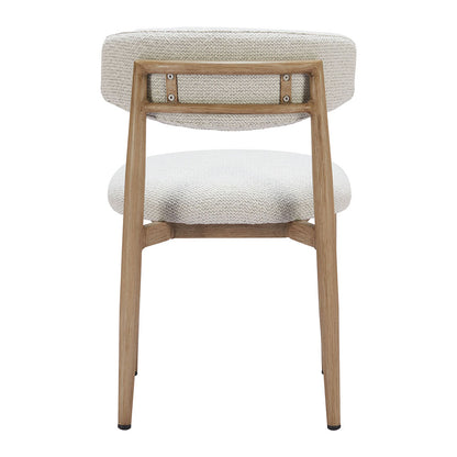 BEGE DINING CHAIR WHITE