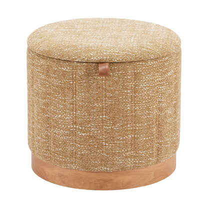 FIJE STORAGE OTTOMAN OAT YELLOW