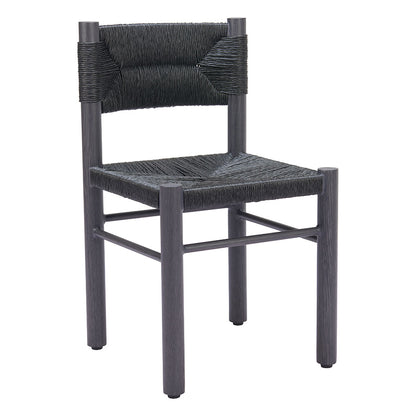 ISKA DINING CHAIR BLACK