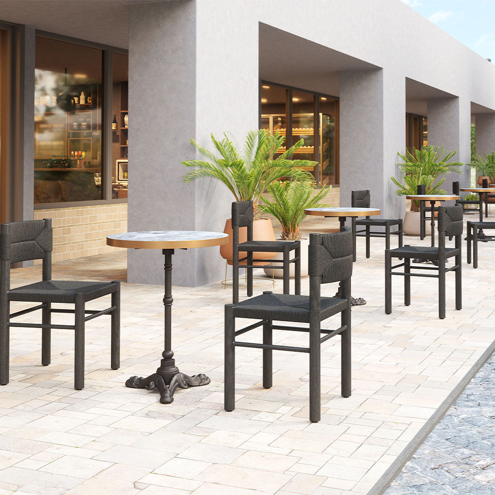 ISKA DINING CHAIR BLACK